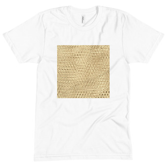 SC Golden Pattern Design Unisex Crew Neck Tee