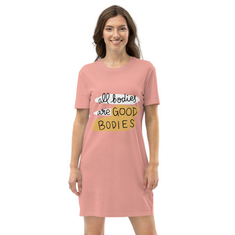 SC Graphic Organic Cotton Comfy T-Shirt Dress