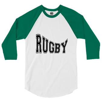 SC  Unisex Rugby 3/4 Sleeve Raglan Shirt