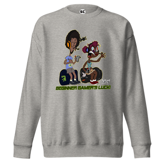 SC Beginner Gamer's Luck Unisex Premium Sweatshirt