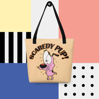 SC Scaredy Pup Tote Bag