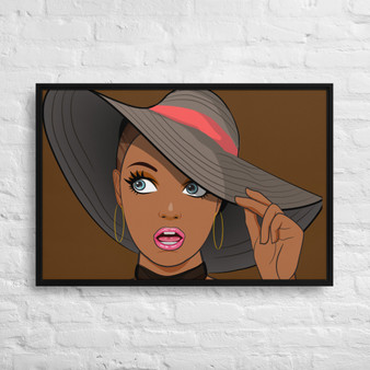 SC Anime Framed Canvas