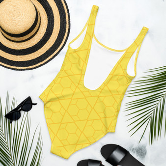 SC Sunny Yellow One-Piece Swimsuit