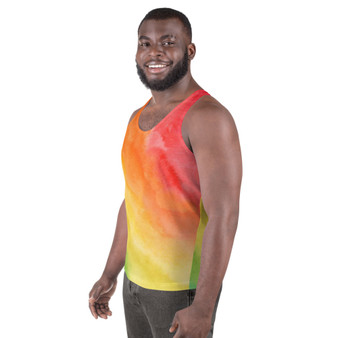 SC Unisex Summer Tie Dye Tank Top