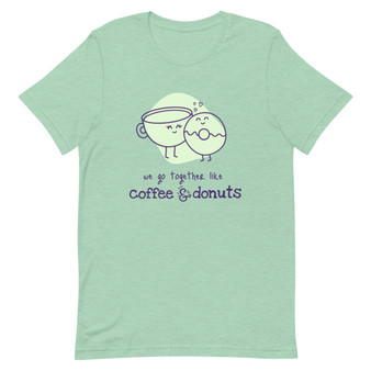 SC Coffee & Donut Short-Sleeve Unisex T-Shirt