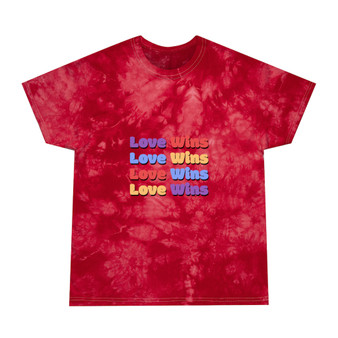 SC Love Wins  Unisex Tie-Dye Tee