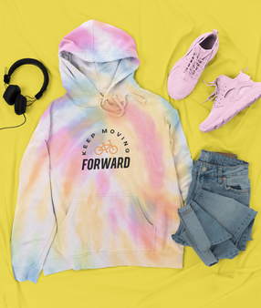 SC  Keep Moving Forward Tie Dye Oversized Hoodie  **SOLD OUT!!