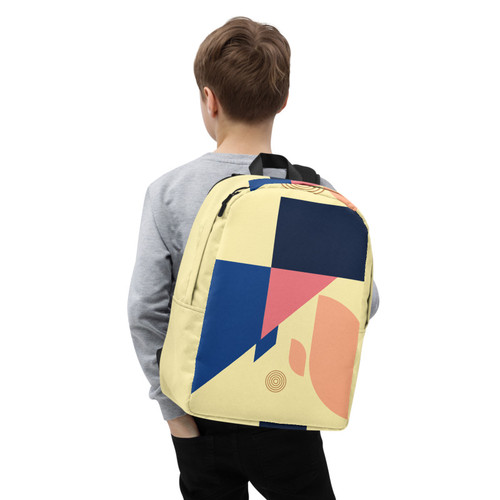 SC Geometric Artsy Minimalist Backpack