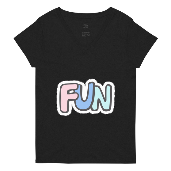 SC Fun Women’s Recycled V-Neck T-Shirt