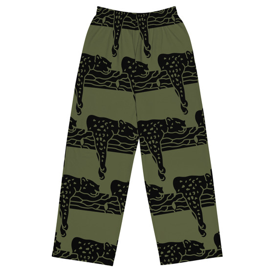 SC AOP READY TO WEAR WIDE-LEG PANTS