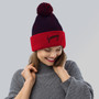 SC Groovy Pom-Pom Beanie