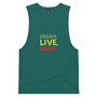 SC Dream, Live, Enjoy Men’s Drop Arm Tank Top