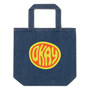  SC Okay Organic Vintage Denim Tote Bag