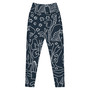 SC Printed Design Crossover Comfy Leggings With Pockets