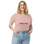 SC I Love Mom Fitted T-Shirt