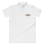 SC Embroidered Women's White Polo Shirt