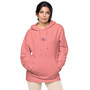 SC Embroidery Women Pigment-Dyed Hoodie (Free Shipping)