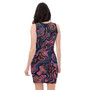 SC Graphic Pattern Cut & Sew Four-Way Stretch Dress
