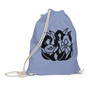 SC Organic Cotton Abstract Graphic Drawstring Bag SC Organic Cotton Abstract Graphic Drawstring Bag