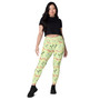 SC Vibrant Pattern Leggings With Pockets  (Shipping discount)