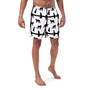 SC Abstract Design AOP Men's Swim Trunks