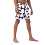 SC Abstract Design AOP Men's Swim Trunks