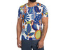 SC Tropical All-Over Print Men's Athletic T-shirt
