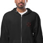 SC Embroidery Unisex Fleece Zip Up Fashion Hoodie