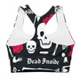 SC Skull & Bones Longline Sports Bra