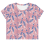 SC Regular Fit All-Over Print Crop Tee