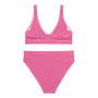 SC Rose Pink Recycled High-Waisted Bikini 2-Piece (Shipping $5)