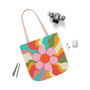 SC Flower Child Polyester Canvas Tote Bag (AOP)