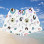 SC Dog Pattern Women’s Recycled Athletic Shorts SC Dog Pattern Women’s Recycled Athletic Shorts