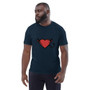 SC Unisex Organic Cotton Graphic Hearts T-Shirt *Sold Out*