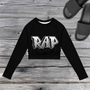 SC RAP Recycled Long-Sleeve Crop Top