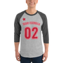 SC Sporty 3/4 Sleeve Raglan Shirt