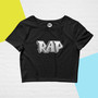 SC Rap Women’s Snug-Fitting Crop Tee