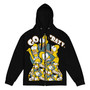 SC Go Crazy Drop Shoulders Unisex Zip Hoodie SC Go Crazy Drop Shoulders Unisex Zip Hoodie