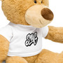 SC Cute Teddy Bear With A T-Shirt SC Cute Teddy Bear With A T-Shirt