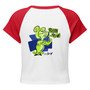 SC Women’s Micro Rib Raglan Baby Tee