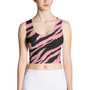 SC Pink Stripe Crop Top