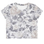 SC All-Over  Floral Print Crop Tee