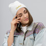 SC Embroidered Hello Beanie SC Embroidered Hello Beanie