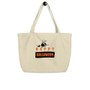 SC Happy Halloween Large Organic Tote Bag