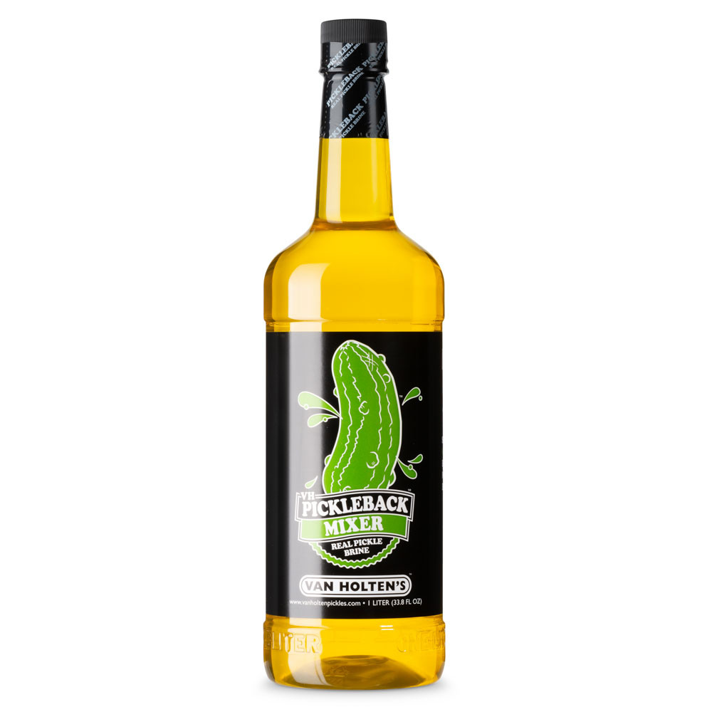 Van Holten's Pickleback Shot Mixer Real Pickle Brine 1 Liter