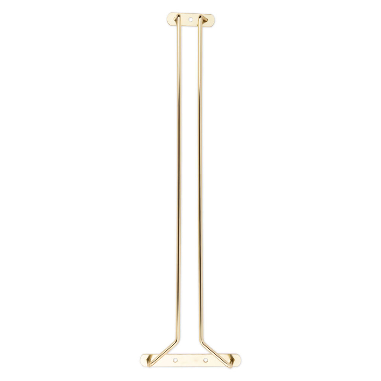 Glass Hanger Rack - Brass - 16