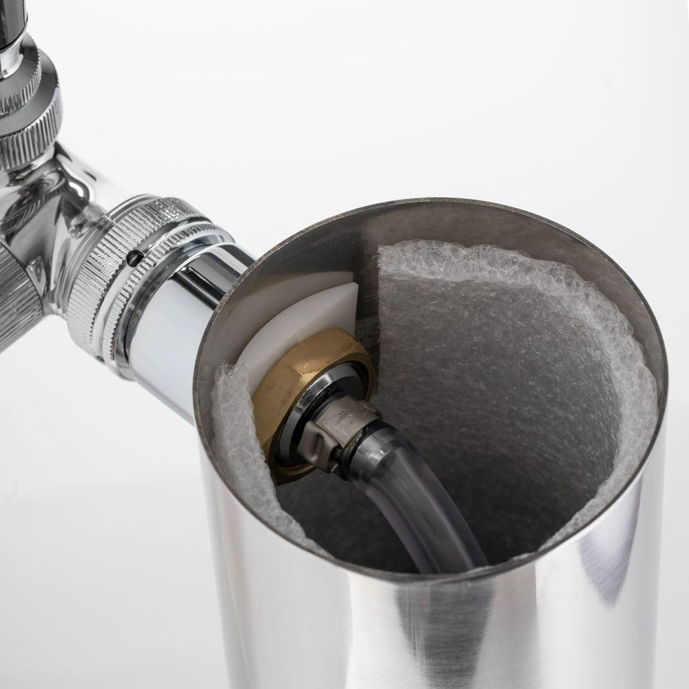 2 1/2" Chrome Replacement Draft Beer Tower Cap