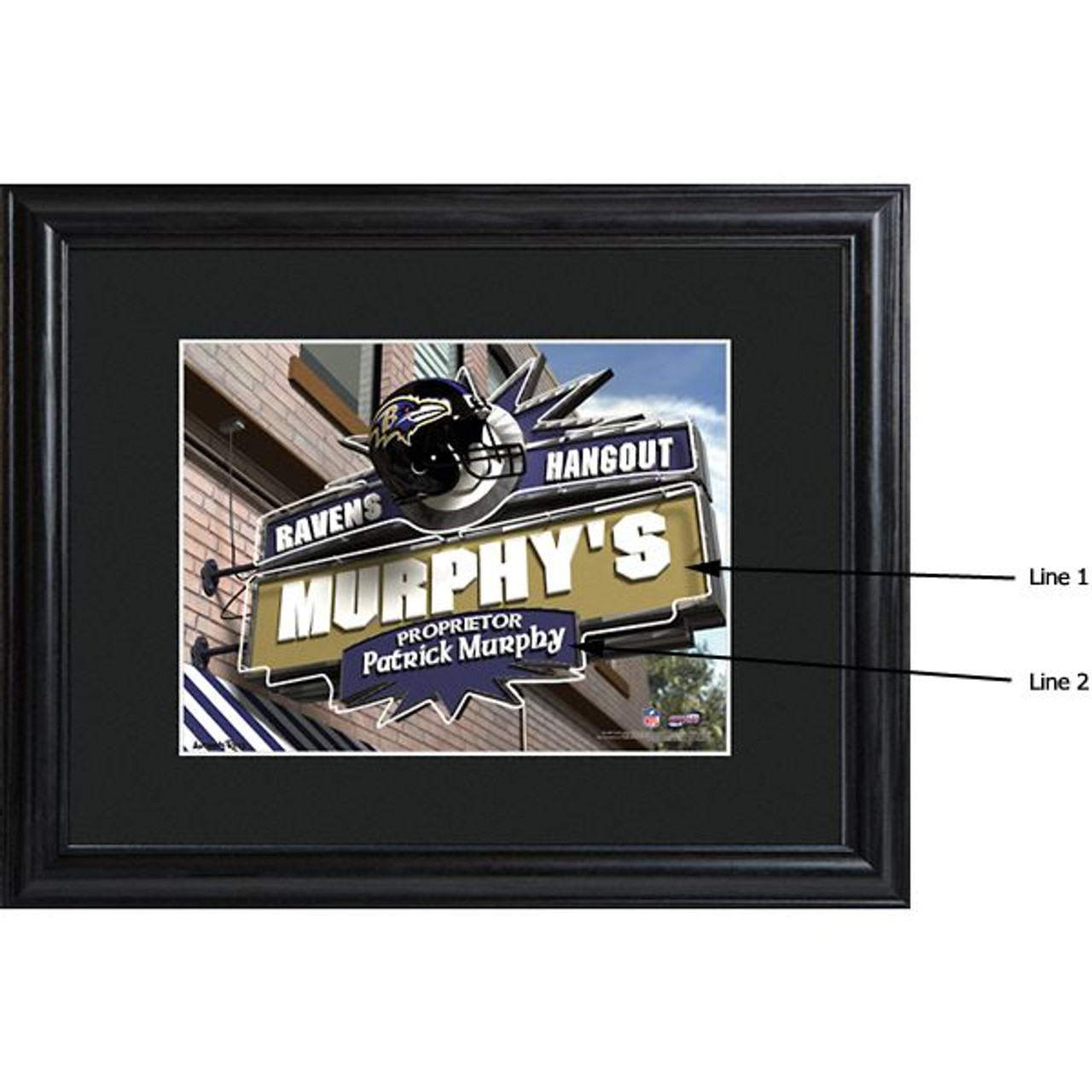 personalized baltimore ravens gifts