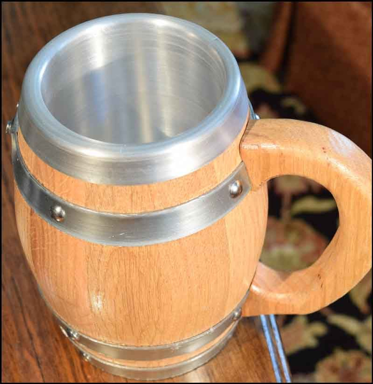 32oz Plain Barrel Stainless Steel Mug