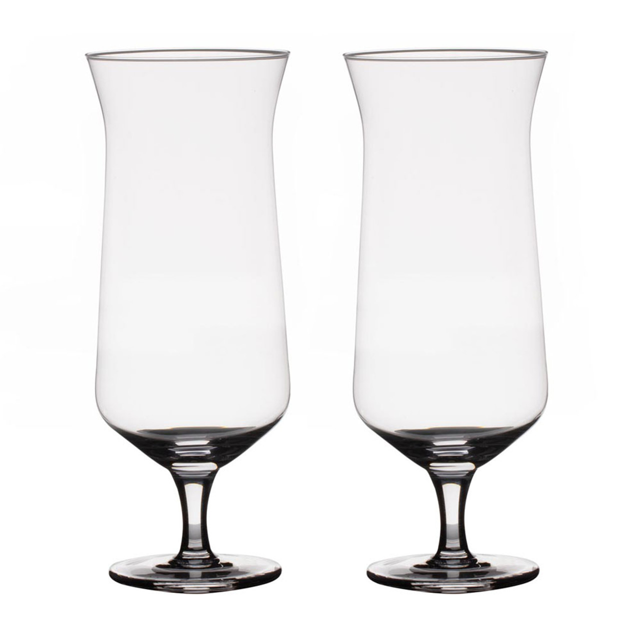 Viski Raye Angled Crystal Prosecco Glasses Set of 2